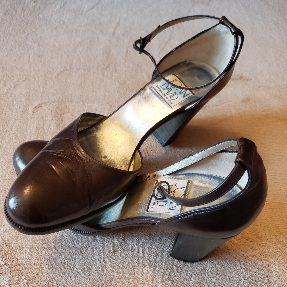Joan&David Sling Leather High Heels